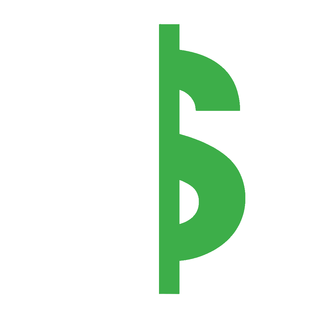 Two tone dollar sign